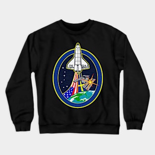 Black Panther Art - NASA Space Badge 149 Crewneck Sweatshirt